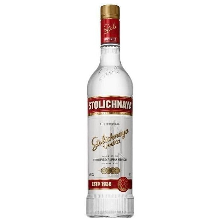 Stolichnaya - Premium Vodka Lettone - 40% - 70cl