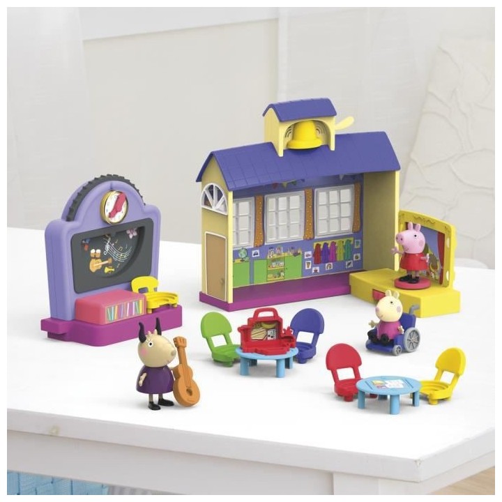 PEPPA PIG - Peppa's Adventures - La salle de classe - Jouet préscolai
