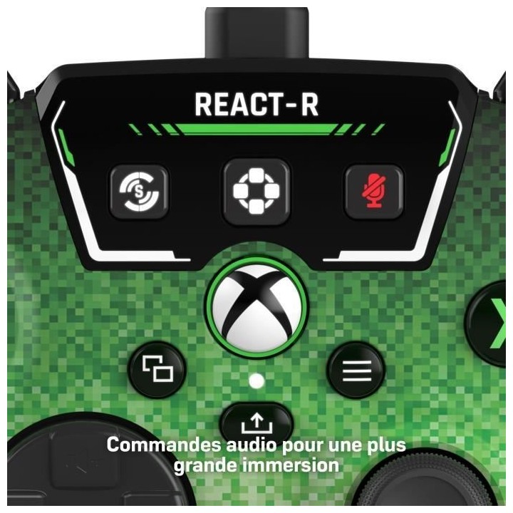 Manette de jeu filaire - TURTLE BEACH - REACT-R - Pixel - Xbox & Windo