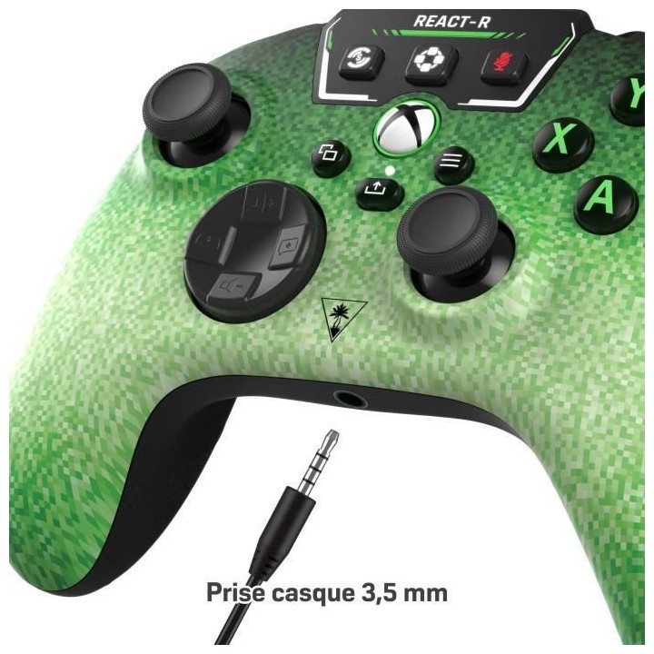 Manette de jeu filaire - TURTLE BEACH - REACT-R - Pixel - Xbox & Windo