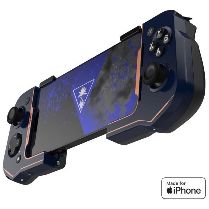 Manette de jeu sans fil - TURTLE BEACH - Atom - Bleu Cobalt - Pour mob