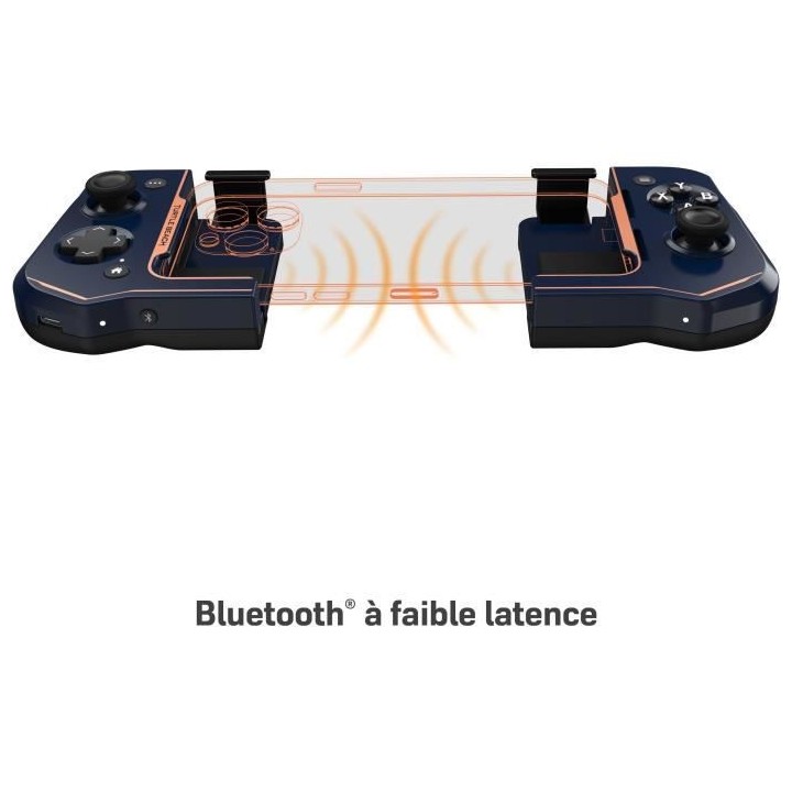 Manette de jeu sans fil - TURTLE BEACH - Atom - Bleu Cobalt - Pour mob