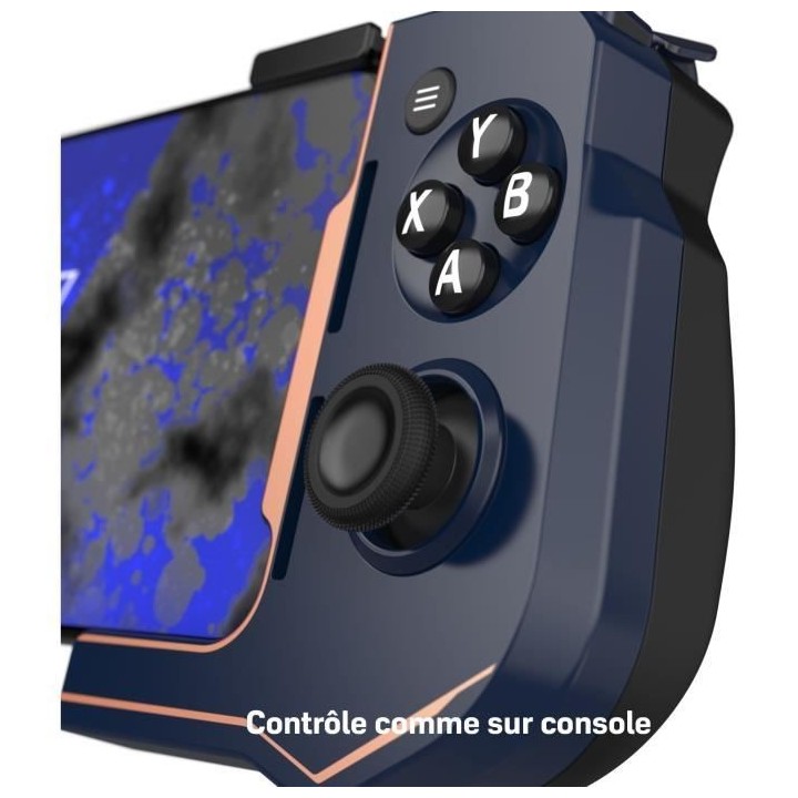Manette de jeu sans fil - TURTLE BEACH - Atom - Bleu Cobalt - Pour mob
