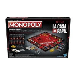 MONOPOLY - édition La Casa de Papel de Netflix - Jeu de plateau pour adolescents et adultes - a partir de 16 ans