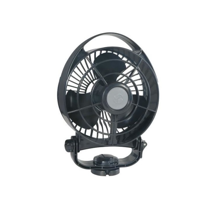 CAFRAMO Ventilateur de Cabine Bora - 12V - Noir - 3 Vitesses