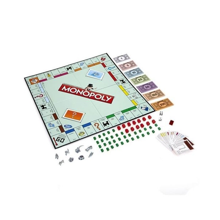 MONOPOLY - Jeu pour la famille et les enfants - 2 a 6 joueurs - des 8