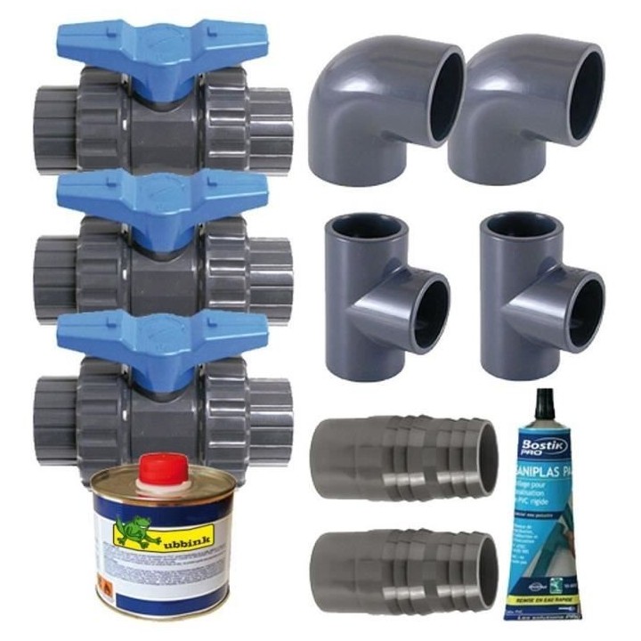 UBBINK Kit Bi-pass pour pompe a chaleur de piscine