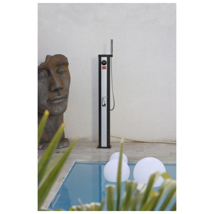 Douche solaire d'extérieur Solaris ELITE - Réservoir 18L - Mitigeur