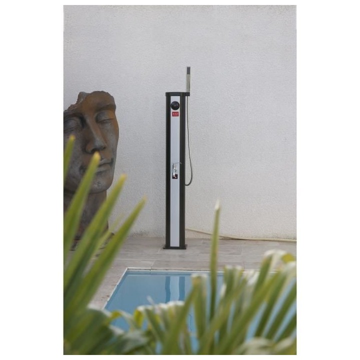 Douche solaire d'extérieur Solaris ELITE - Réservoir 18L - Mitigeur