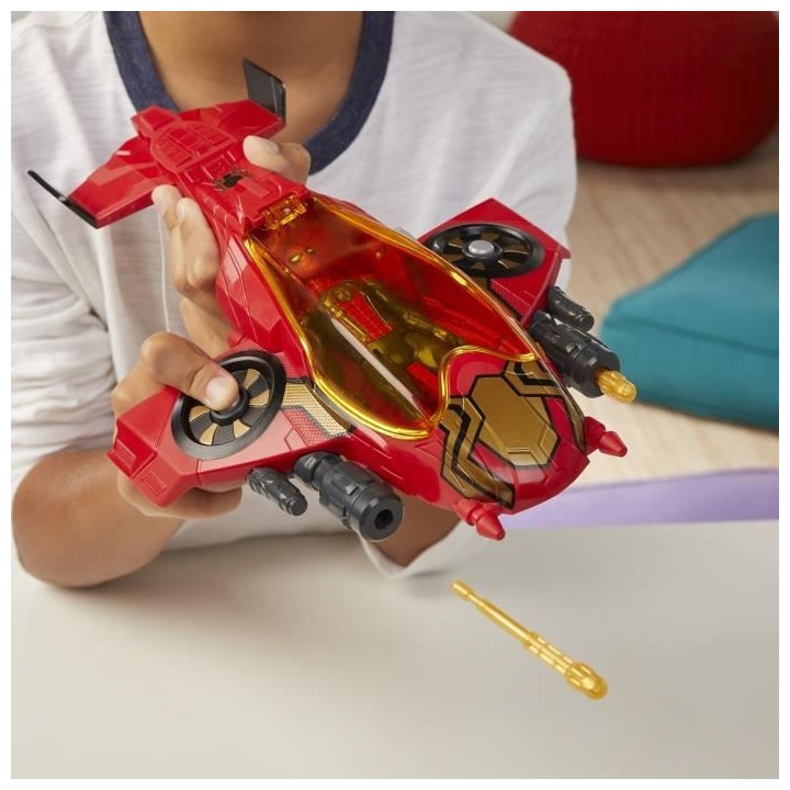 MARVEL SPIDER-MAN - Jet araignée - Figurines 15 cm Spider-Man - Marve