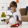 MARVEL SPIDER-MAN - Jet araignée - Figurines 15 cm Spider-Man - Marvel's Vulture - Doctor Strange - 4 projectiles - des 4 ans