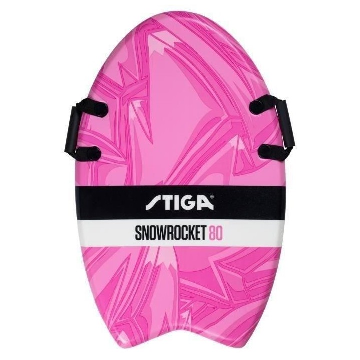 Luge STIGA Snowrocket Graffiti 80 - Matiere mousse et plastique - 2 po