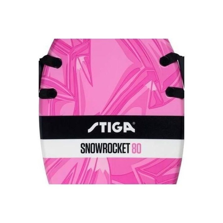 Luge STIGA Snowrocket Graffiti 80 - Matiere mousse et plastique - 2 po