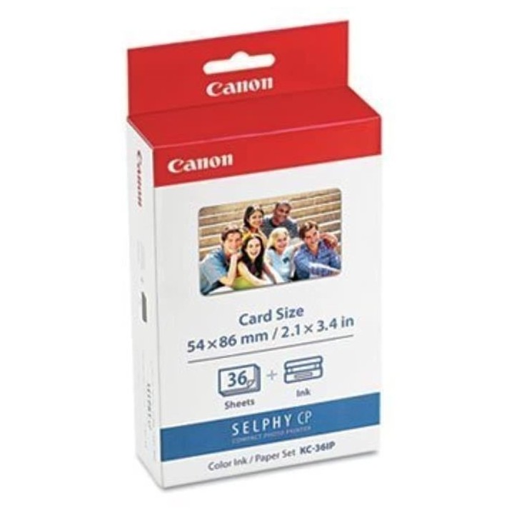 CANON Kit papier + encre KC-36IP 54x86mm 36 tirages