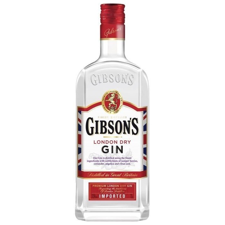 London dry gin 70 cl Gibson's