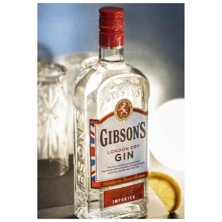 London dry gin 70 cl Gibson's