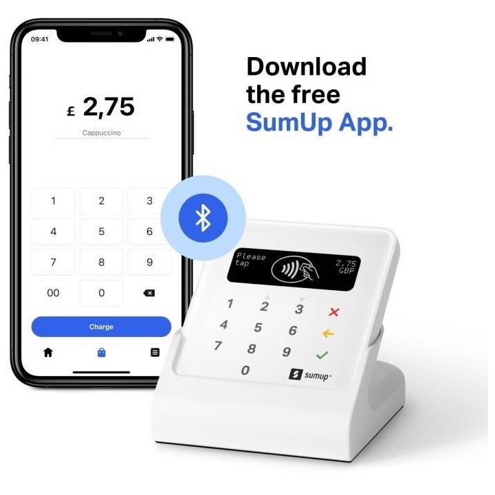 Terminal de paiement sans contact - SUMUP - Air bundle