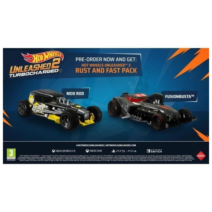 Hot Wheels Unleashed 2 Turbocharged - Jeu Nintendo Switch