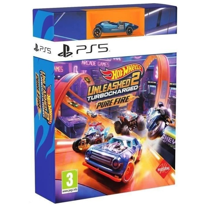 Hot Wheels Unleashed 2 Turbocharged - Jeu PS5 - Pure Fire Edition