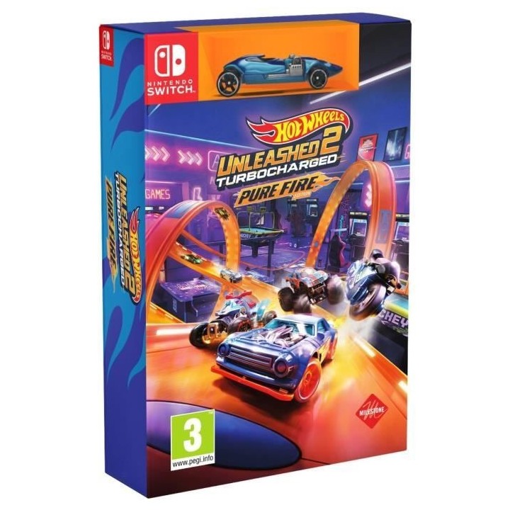 Hot Wheels Unleashed 2 Turbocharged - Jeu Nintendo Switch - Pure Fire