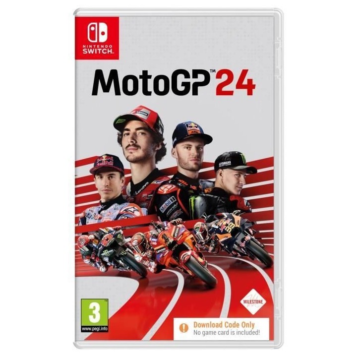 MotoGP 24 - Jeu Nintendo Switch - Day One Editon