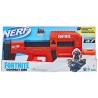 Nerf Fortnite Compact SMG, Blaster a fléchettes motorisé, revetement Ultra Red, chargeur interne 8 fléchettes, inclut 8 fléc