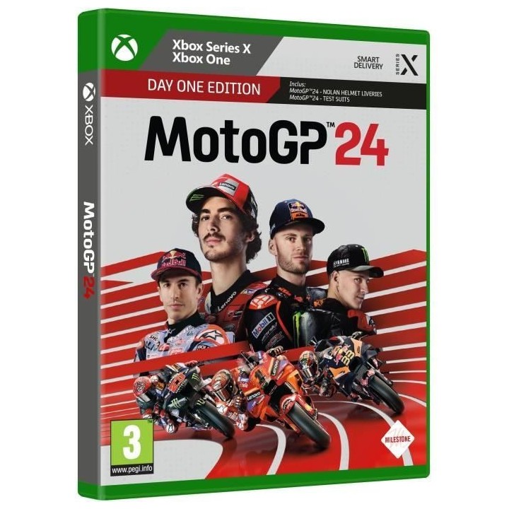 MotoGP 24 - Jeu Xbox Series X & Xbox One - Day One Editon