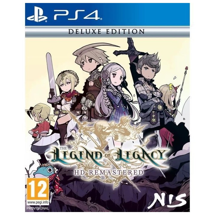 The Legend of Legacy : HD Remastered - Jeu PS4 - Deluxe Edition