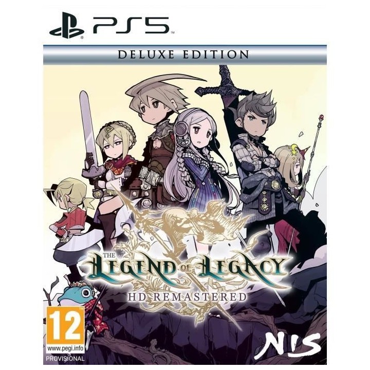The Legend of Legacy : HD Remastered - Jeu PS5 - Deluxe Edition