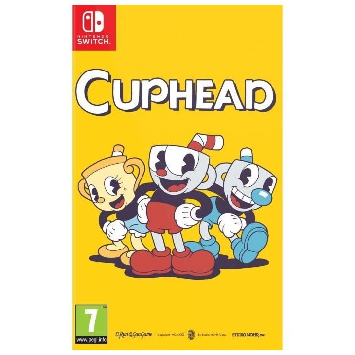 Cuphead Physical Edition Jeu Switch