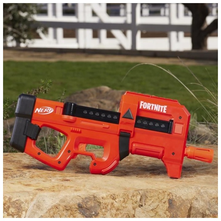 Nerf Fortnite Compact SMG, Blaster a fléchettes motorisé, revetement