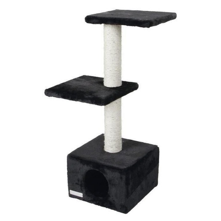 Arbre a chat Venus Sweet 30x30x85cm, noir