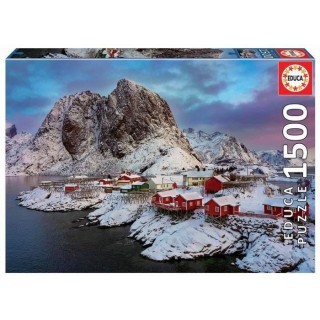 Puzzle paysage et nature - EDUCA - 1500 pieces - Îles Lofoten, Norveg