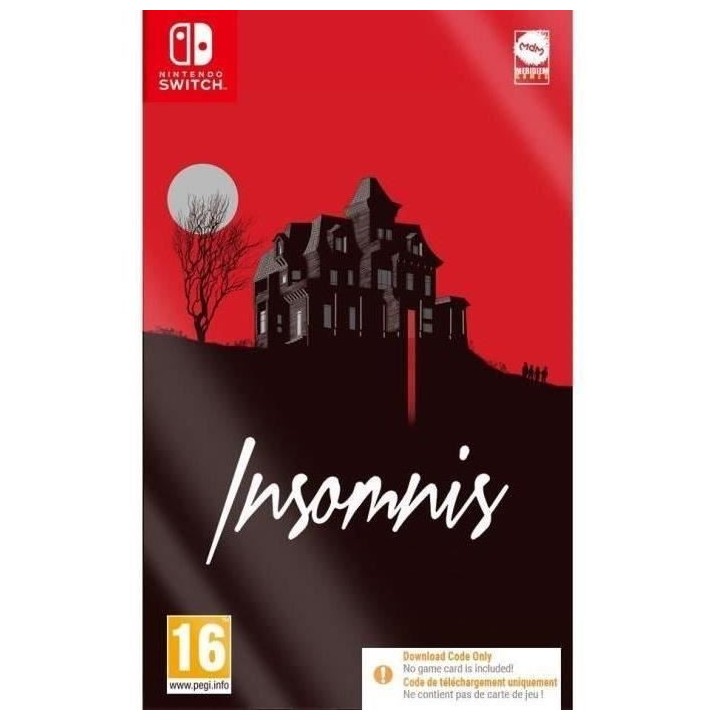 Insomnis - Jeu Nintendo Switch (code dans la boîte)