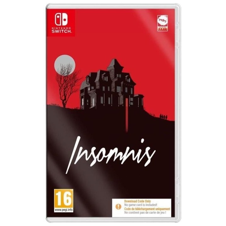 Insomnis - Jeu Nintendo Switch (code dans la boîte)