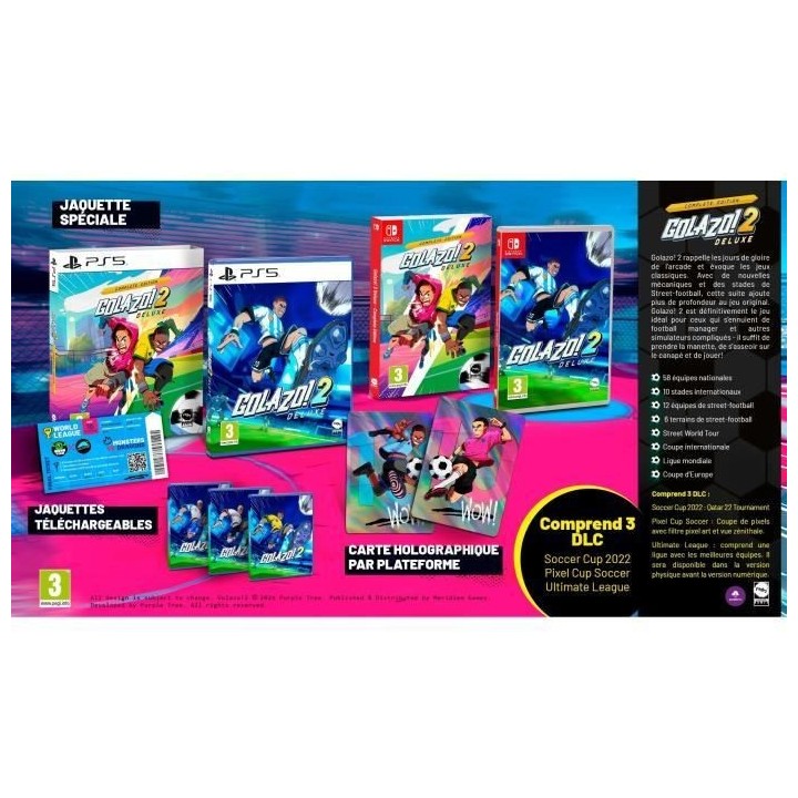 Golazo! 2 Deluxe - Jeu PS5 - Complete Edition