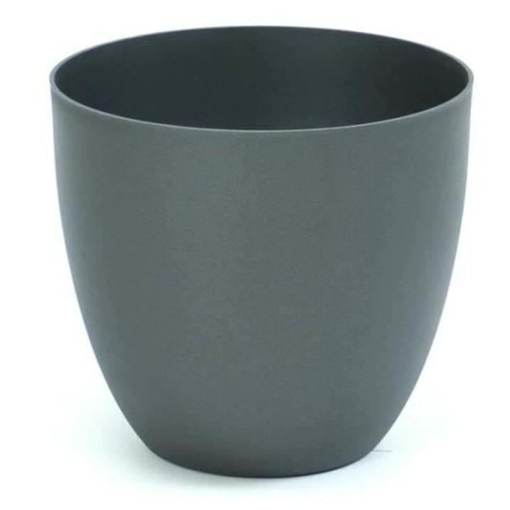 PLASTIKEN Bol Tes Cuenco - Ø38 x 33 cm - Gris anthracite