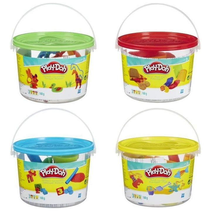PLAY-DOH - Pâte a modeler - 1 Mini Baril (1 pot aléatoire)