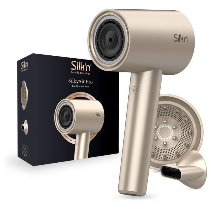 Séche cheveux moteur brushless SILK'N SilkyAir pro - HDB1PE1001 - Flu