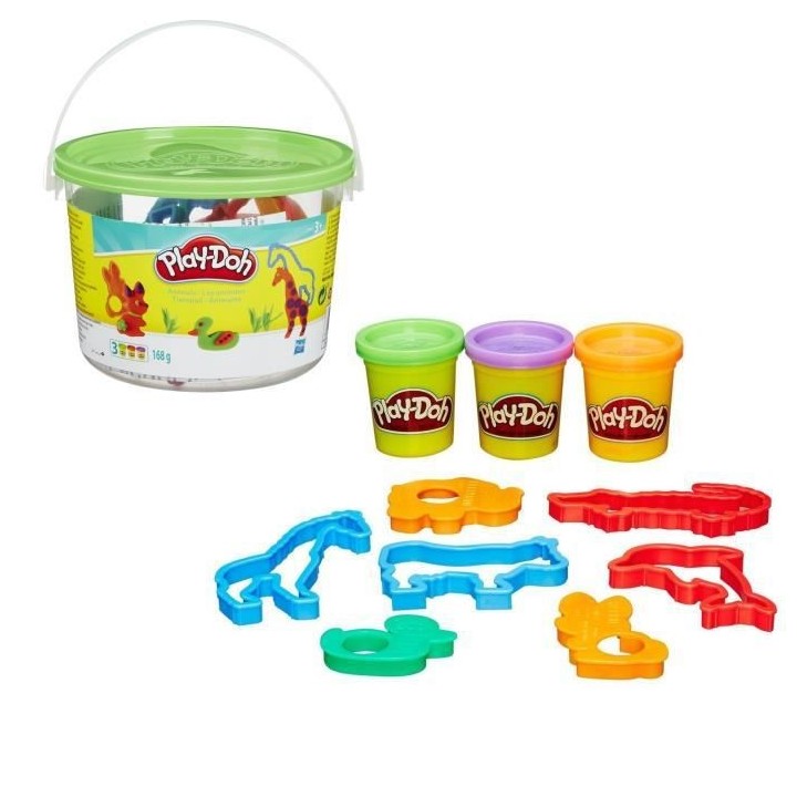 PLAY-DOH - Pâte a modeler - 1 Mini Baril (1 pot aléatoire)