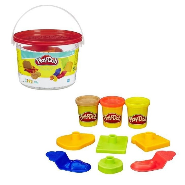 PLAY-DOH - Pâte a modeler - 1 Mini Baril (1 pot aléatoire)