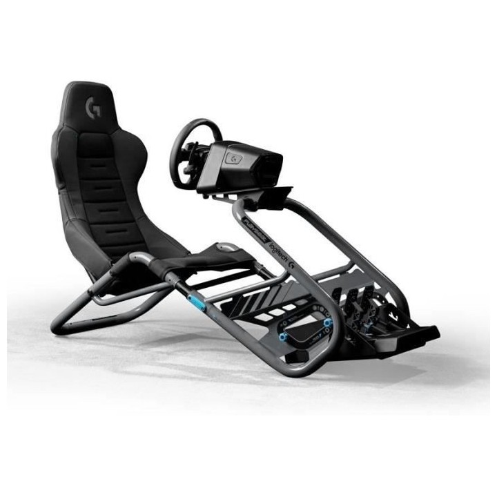 Siege de Simulation - PLAYSEAT - Trophy x Logitech G Edition - Gris/No