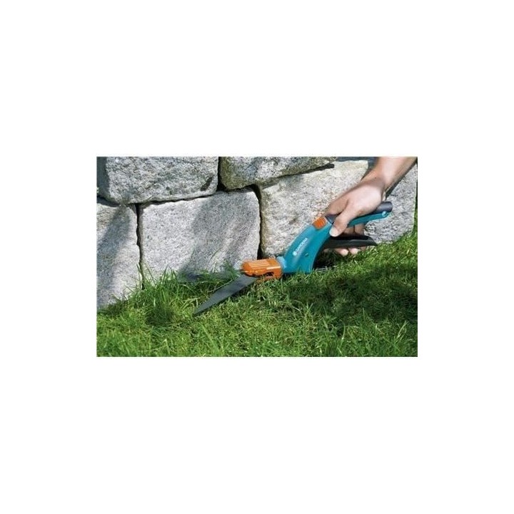 GARDENA Cisailles a gazon orientable Comfort – Lames ondulées 360°