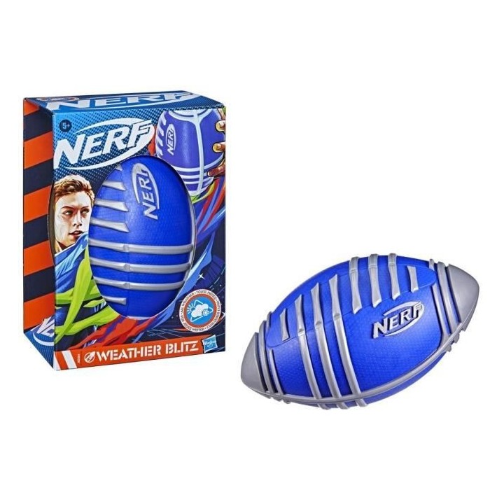 NERF - Weather Blitz - Ballon de football américain (modele aléatoir