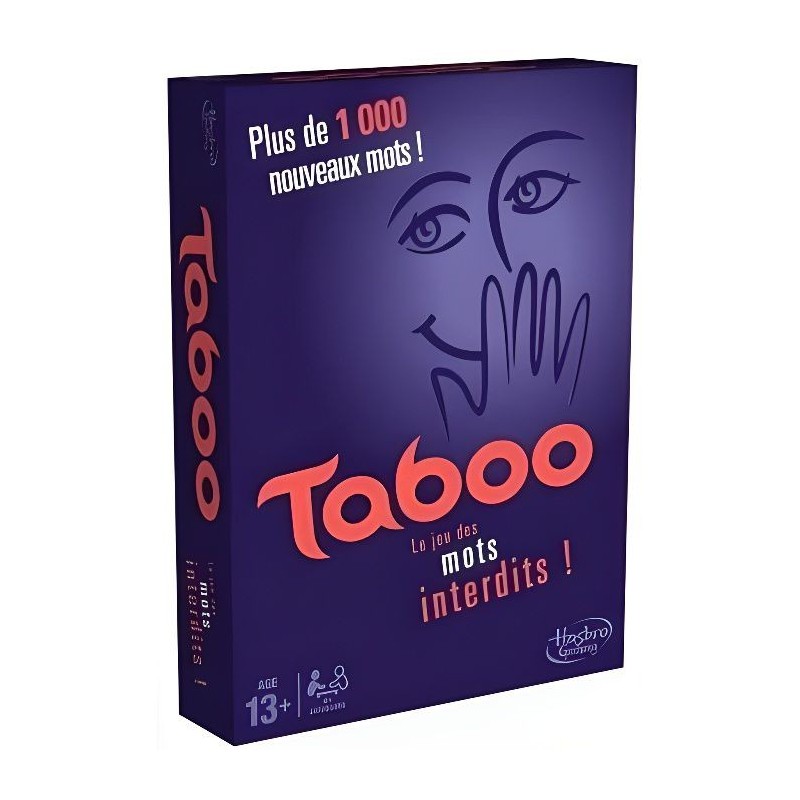 TABOO - Classique - Jeu de societe pour la famille - Jeu de plateau - Version francaise