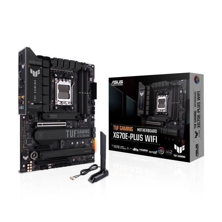 ASUS TUF GAMING X670E-PLUS WIFI Carte mere Socket AM5 AMD X670