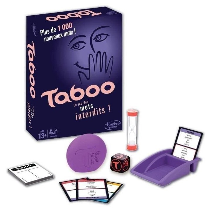 TABOO - Classique - Jeu de societe pour la famille - Jeu de plateau -