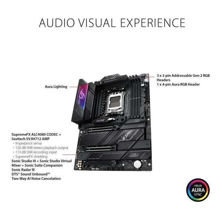 ASUS ROG STRIX X670E-E GAMING WIFI Carte mere Socket AM5 AMD X670