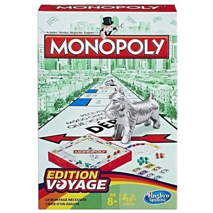 MONOPOLY - Jeu de societe de Voyage