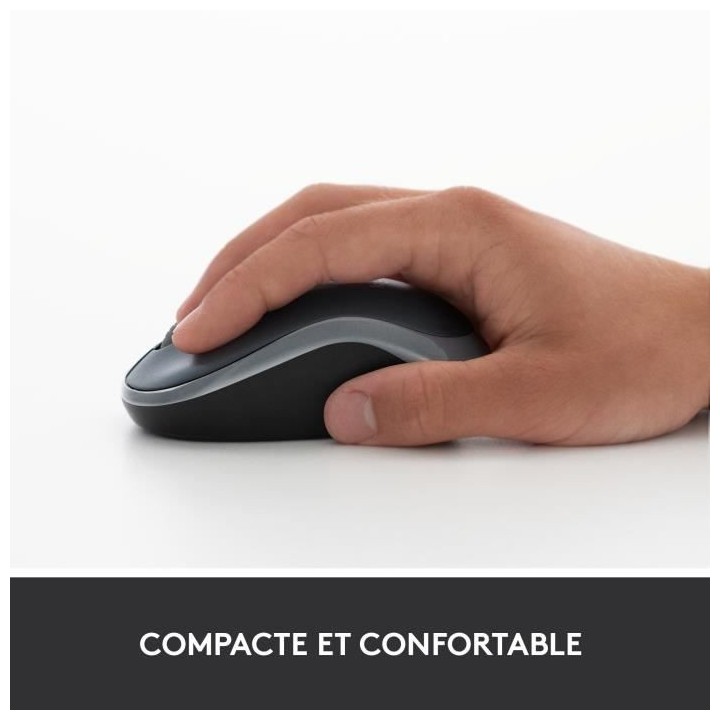 LOGITECH - souris sans fil optique - M185 Bleu